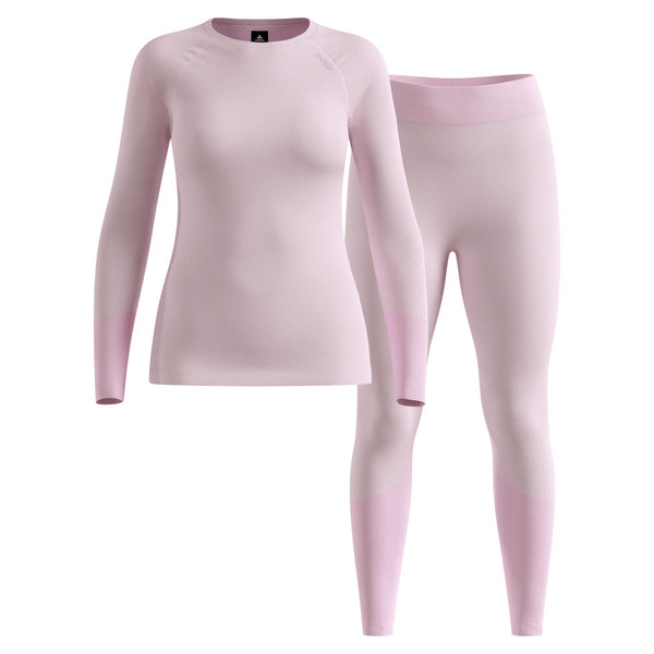 FUNDAMENTALS PERFORMANCE WARM SET LONG Damen - Baselayer-ORCHID ICE