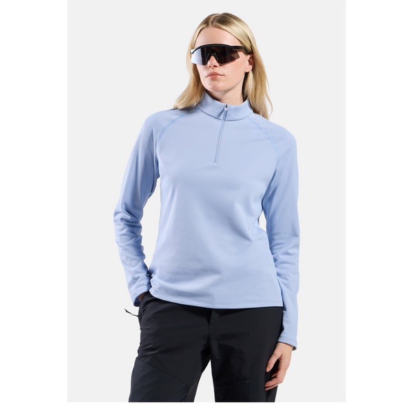 Odlo ESSENTIAL WARM 1/2 ZIP MID LAYER 1/2 ZIP Damen - Fleecepullover Ansicht 3