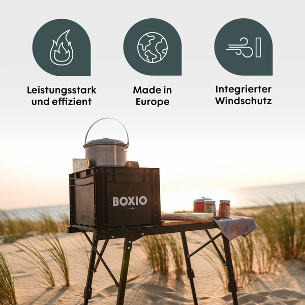 Boxio BOXIO COOK 2.0 - Gaskocher Ansicht 4