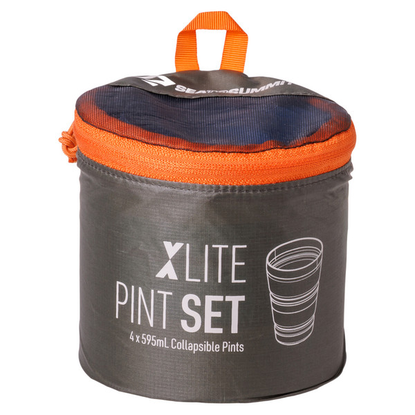 Sea to Summit XLITE COLLAPSIBLE PINT SET - 4 PACK - Becher Ansicht 5
