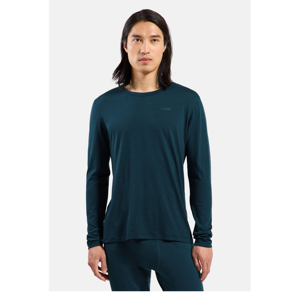 Odlo MERINO FUNDAMENTALS BL TOP CREW NECK L/S Herren - Baselayer Ansicht 3