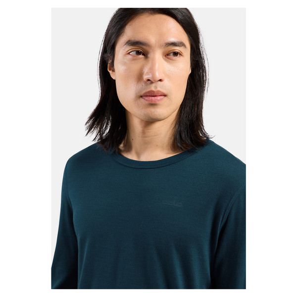 Odlo MERINO FUNDAMENTALS BL TOP CREW NECK L/S Herren - Baselayer Ansicht 5