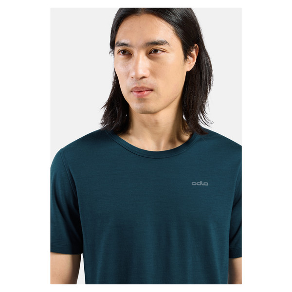 Odlo MERINO FUNDAMENTALS BL TOP CREW NECK S/S Herren - Baselayer Ansicht 5