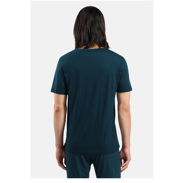 Odlo MERINO FUNDAMENTALS BL TOP CREW NECK S/S Herren - Baselayer Ansicht 4