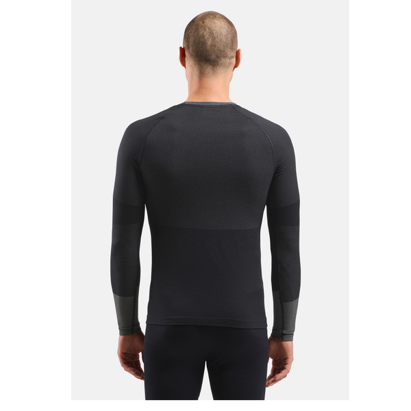 Odlo FUNDAMENTALS PERFORMANCE WARM BL TOP CREW NECK L/S Herren - Baselayer Ansicht 4
