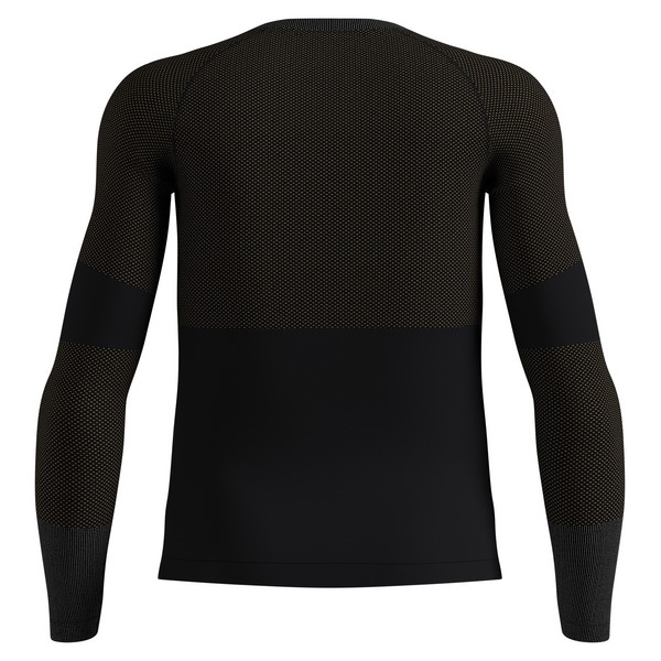 Odlo FUNDAMENTALS PERFORMANCE WARM BL TOP CREW NECK L/S Herren - Baselayer Ansicht 2