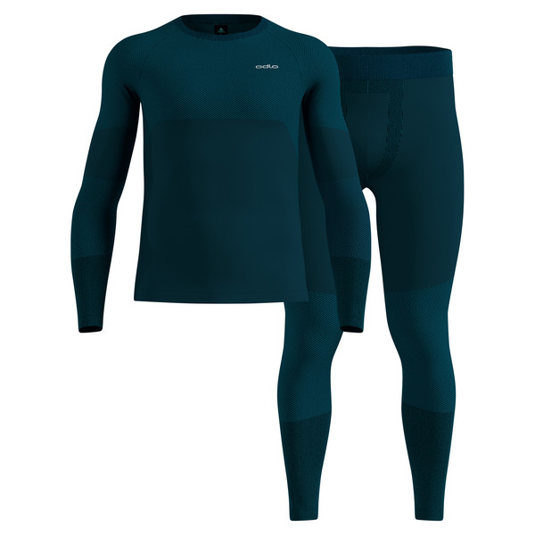 FUNDAMENTALS PERFORMANCE WARM SET LONG Herren - Baselayer-REFLECTING POND