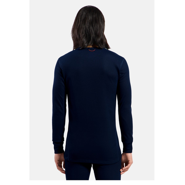 Odlo ACTIVE WARM 80TH ANNIVERSARY BL TOP CREW NECK L/S Herren - Funktionsshirt Ansicht 4