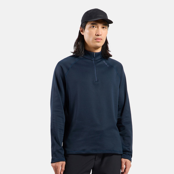 Odlo ESSENTIAL WARM 1/2 ZIP MID LAYER 1/2 ZIP Herren - Fleecepullover Ansicht 3