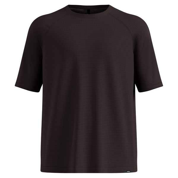 CUBIC MERINO T-SHIRT CREW NECK S/S Herren - Funktionsshirt-ESPRESSO