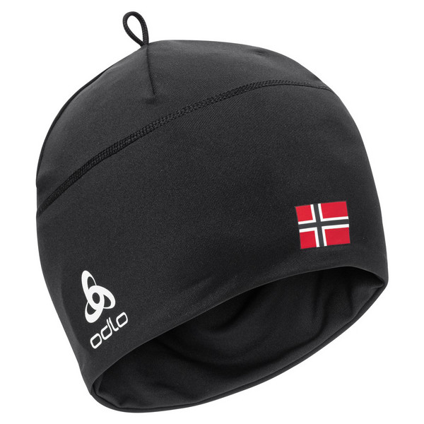 POLYKNIT FAN WARM HAT Unisex - Mütze-BLACK - NORWEGIAN FLAG