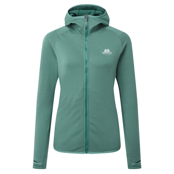 ECLIPSE HOODED WMNS JACKET Damen - Fleecejacke-SEA PINE