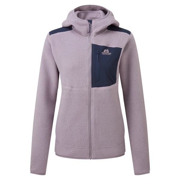 HIGHPILE HOODED WMNS JACKET Damen - Fleecejacke-ALLIUM/COSMOS