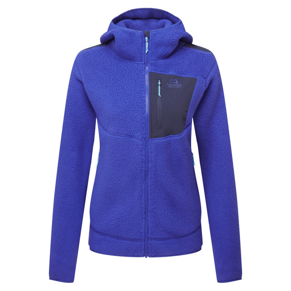 HIGHPILE HOODED WMNS JACKET Damen - Fleecejacke-CLEMATIS/COSMOS