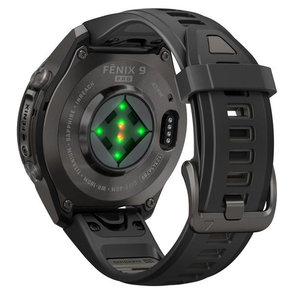 Garmin FENIX 9 PRO INREACH, 43 MM, CARBONGRAU DLC TITAN - Smartwatch Ansicht 5