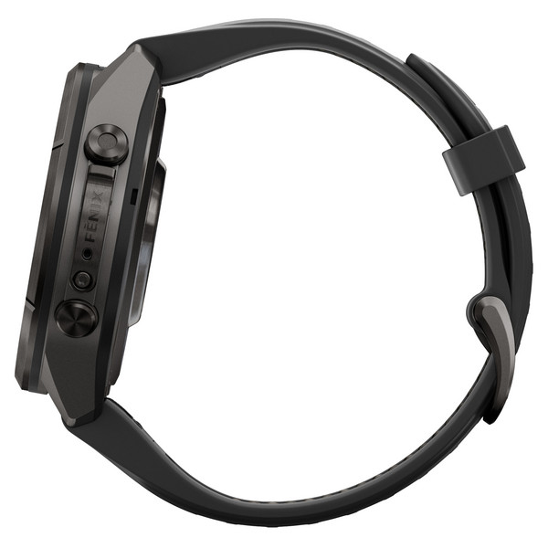 Garmin FENIX 9 PRO INREACH, 43 MM, CARBONGRAU DLC TITAN - Smartwatch Ansicht 4