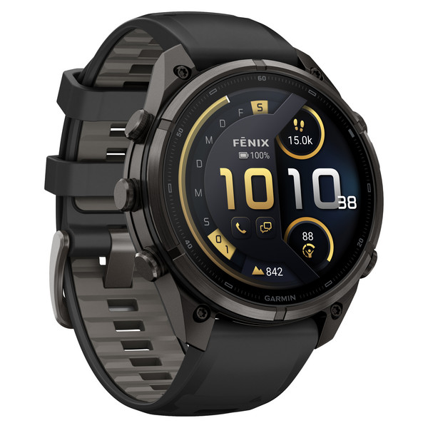 FENIX 9 PRO INREACH, 47 MM, CARBONGRAU DLC TITAN - Smartwatch