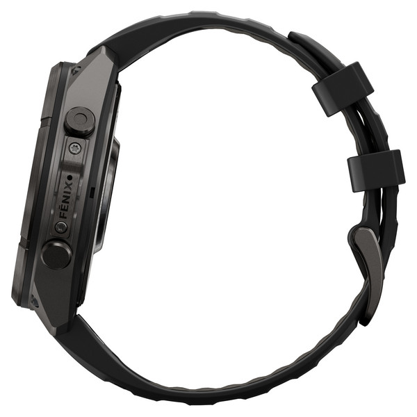 Garmin FENIX 9 PRO INREACH, 47 MM, CARBONGRAU DLC TITAN - Smartwatch Ansicht 4